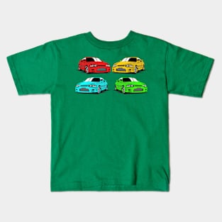 4 x R33 skyline JDM Kids T-Shirt